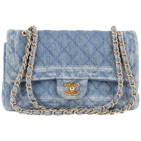 denim chanel bag vintage|vintage chanel bag for sale.